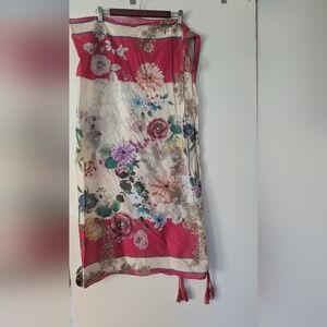 Cotton Lawn Johnny Was Scarf